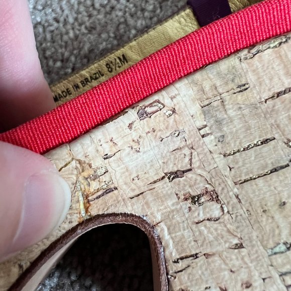 Kate Spade Penny Cork Platform Grosgrain Sandal - Picture 7 of 10